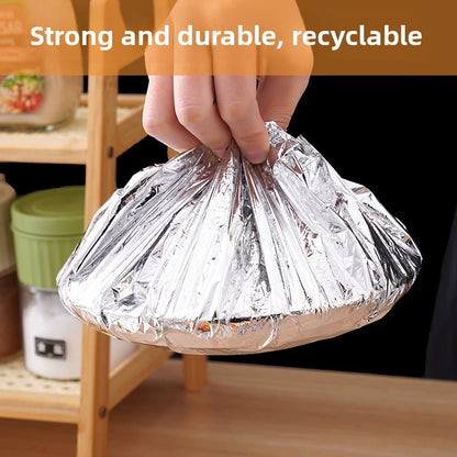 Toplus™ Reusable Foil Food Covers - 10 Pieces